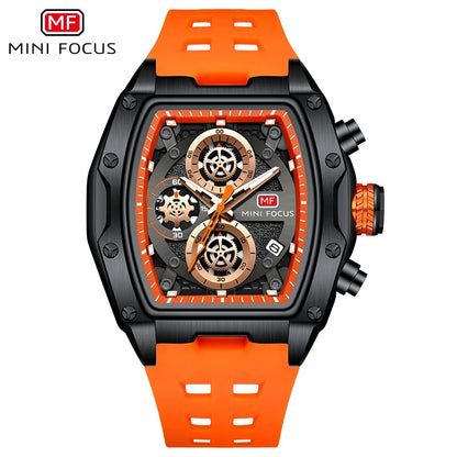 MINI FOCUS Watches for Men Multifunctional Casual Luxury Quartz Wrist Watches Waterproof Luxury Watch relogio masculino 0473G