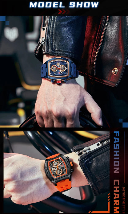 MINI FOCUS Watches for Men Multifunctional Casual Luxury Quartz Wrist Watches Waterproof Luxury Watch relogio masculino 0473G