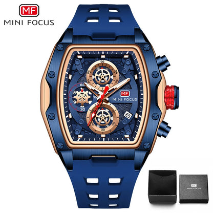 MINI FOCUS Watches for Men Multifunctional Casual Luxury Quartz Wrist Watches Waterproof Luxury Watch relogio masculino 0473G