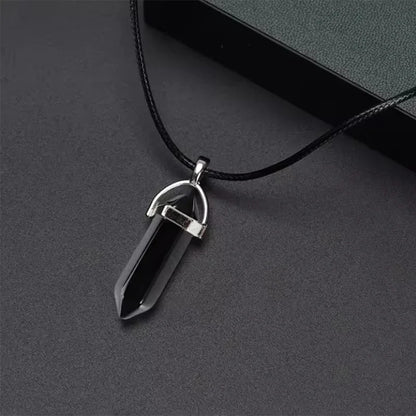 Fashion Men's Watch Casual Leather Band Quartz Wristwatch Men Business Watches Bracelet Necklace Set