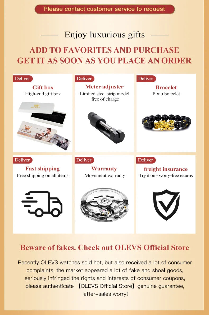 OLEVS Men's Watches Top Brand Luxury Watch for Men Original Waterproof Stainless Steel Chronograph Moon Phase Date Rota Dial