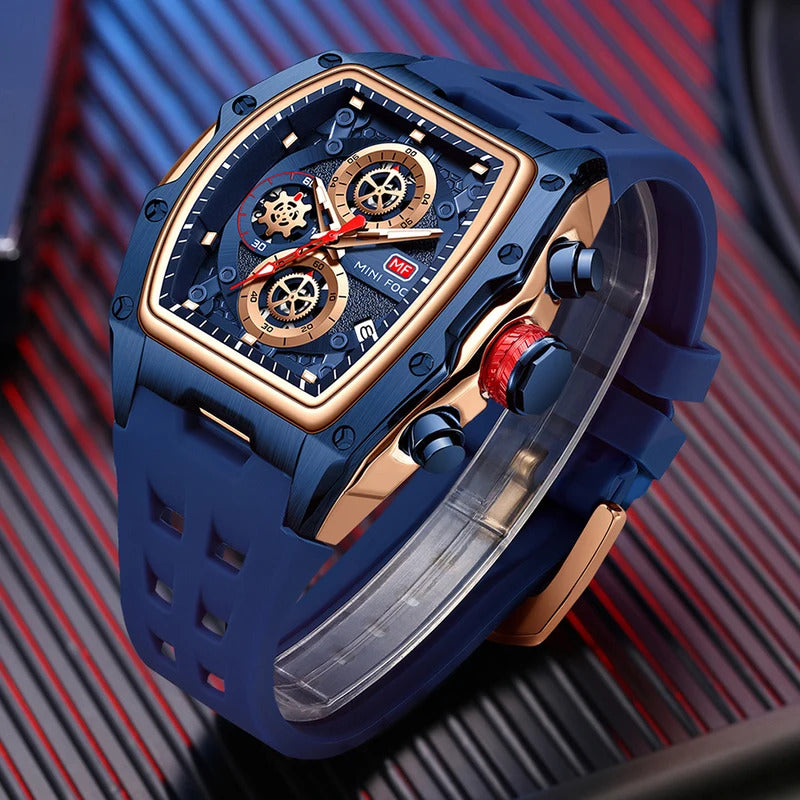 MINI FOCUS Watches for Men Multifunctional Casual Luxury Quartz Wrist Watches Waterproof Luxury Watch relogio masculino 0473G