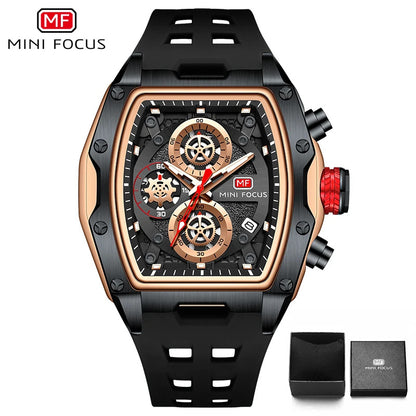 MINI FOCUS Watches for Men Multifunctional Casual Luxury Quartz Wrist Watches Waterproof Luxury Watch relogio masculino 0473G