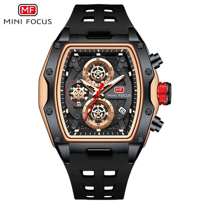 MINI FOCUS Watches for Men Multifunctional Casual Luxury Quartz Wrist Watches Waterproof Luxury Watch relogio masculino 0473G