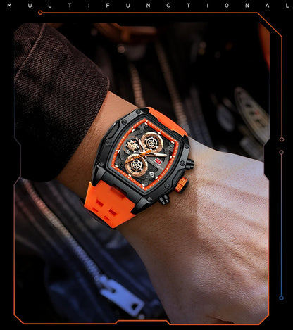 MINI FOCUS Watches for Men Multifunctional Casual Luxury Quartz Wrist Watches Waterproof Luxury Watch relogio masculino 0473G