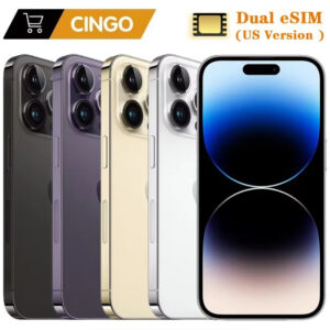 Refurbished  Refurbished  Unlocked Used Apple iPhone 14 Pro / Pro Max 128GB 256GB ROM 6GB RAM Dual eSIM Face ID NFC A15 iphone 14pro 14pro max cellphone